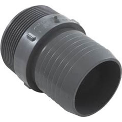 Picture of Barb Adapter Lasco 2" Male Pipe Thread x 2" Barb PVC 1436-020