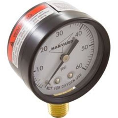 Picture of Pressure Gauge 1/4"mpt 0-60psi Bottom Mount Generic IPG602-4LNL