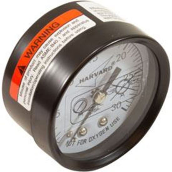 Picture of Pressure Gauge 1/4"mpt 0-30psi Back Mount 2"fdGeneric 17-588-1005