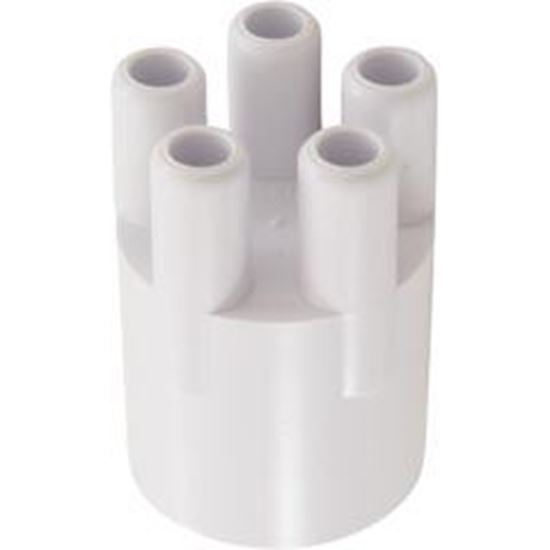 Picture of Barb Manifold 1"Spigot x 3/8"Smooth Barb 5 Port 21080-000-000
