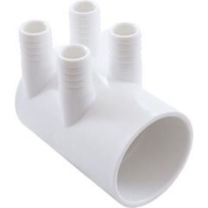 Picture of Manifold 3/4" Barb 4 port Dead End 2" Slip WM2XSKB-4