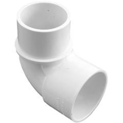 Picture of 90 Elbow Sweep Gentekk 2" Slip x 2" Spigot Compact E902XSP