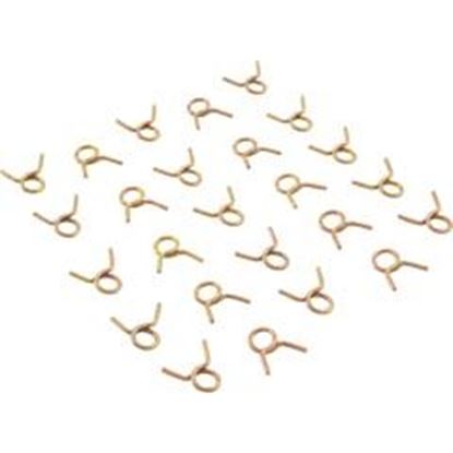 Picture of Tubing Clamp 0.375" Ideal OD single Wire Quantity 25 HC-6ST ZD