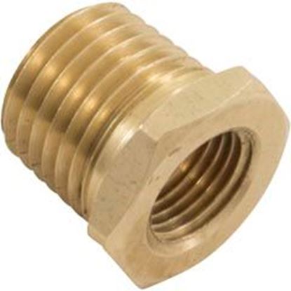 Picture of Reducer Bushing 1/4"mpt x 1/8"fpt Brass 6AYW5